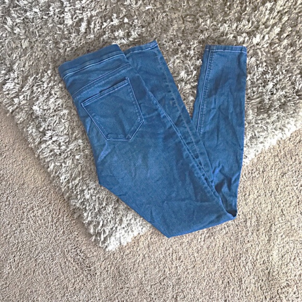 Denim jeggings